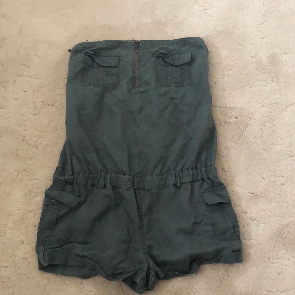 Garage Army Green Romper